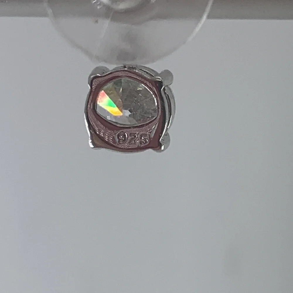 🧡 925 Sterling Silver CZ Earrings🧡 - Picture 4 of 4